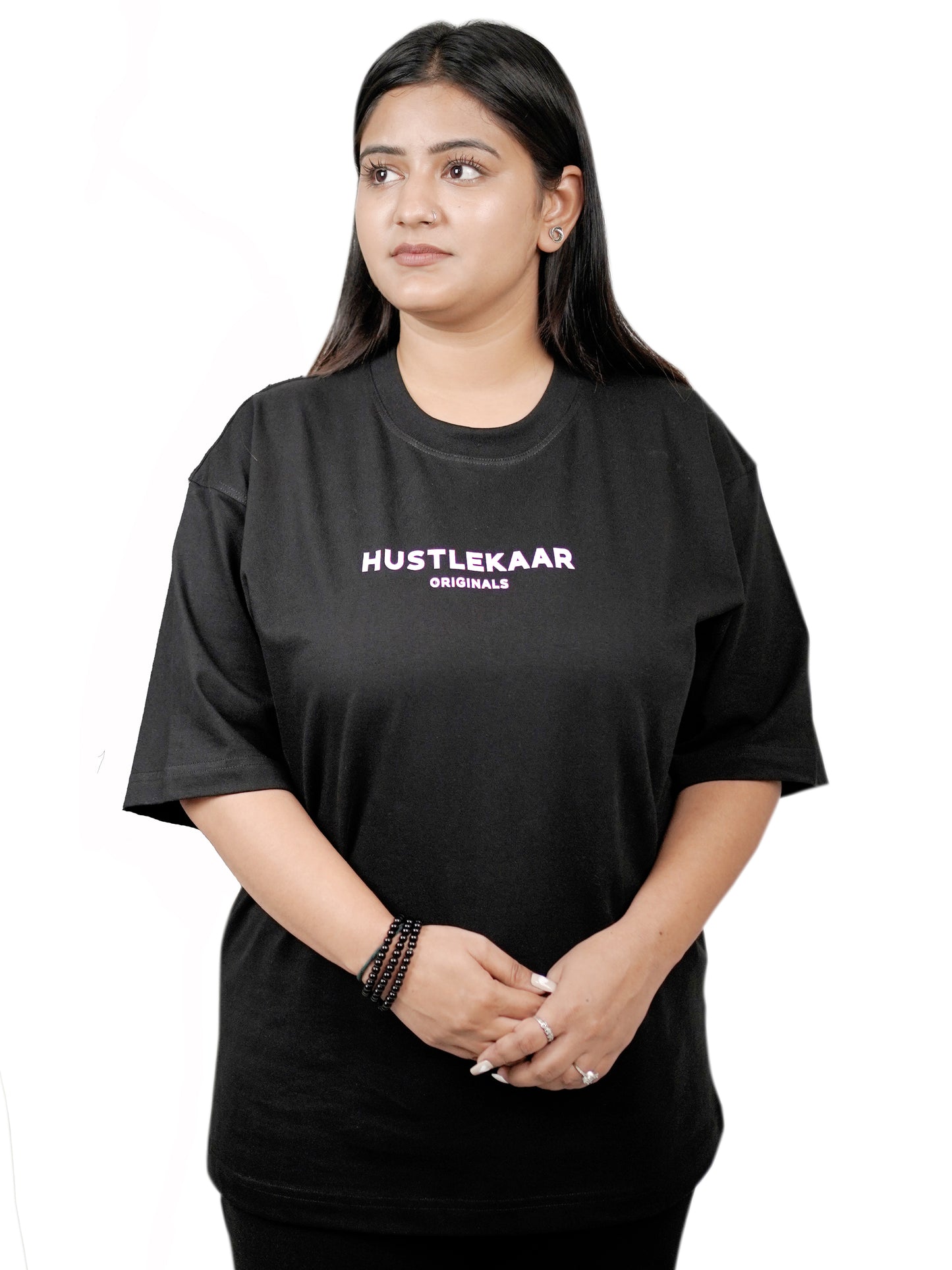 Black Everyday Oversized T-shirt