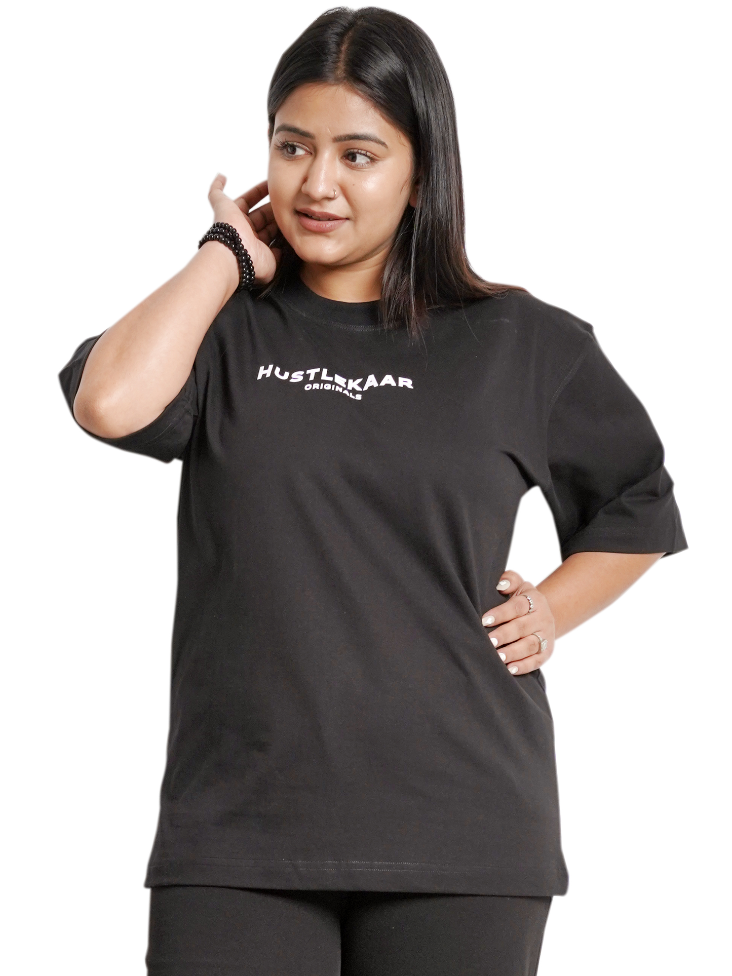 Black Everyday Oversized T-shirt