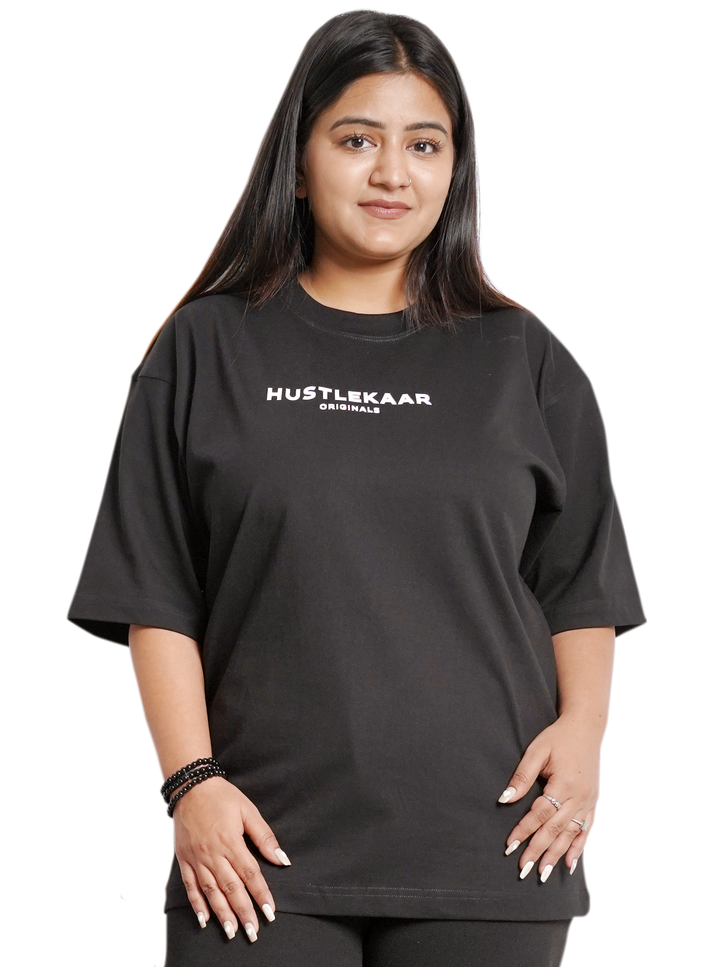 Black Everyday Oversized T-shirt