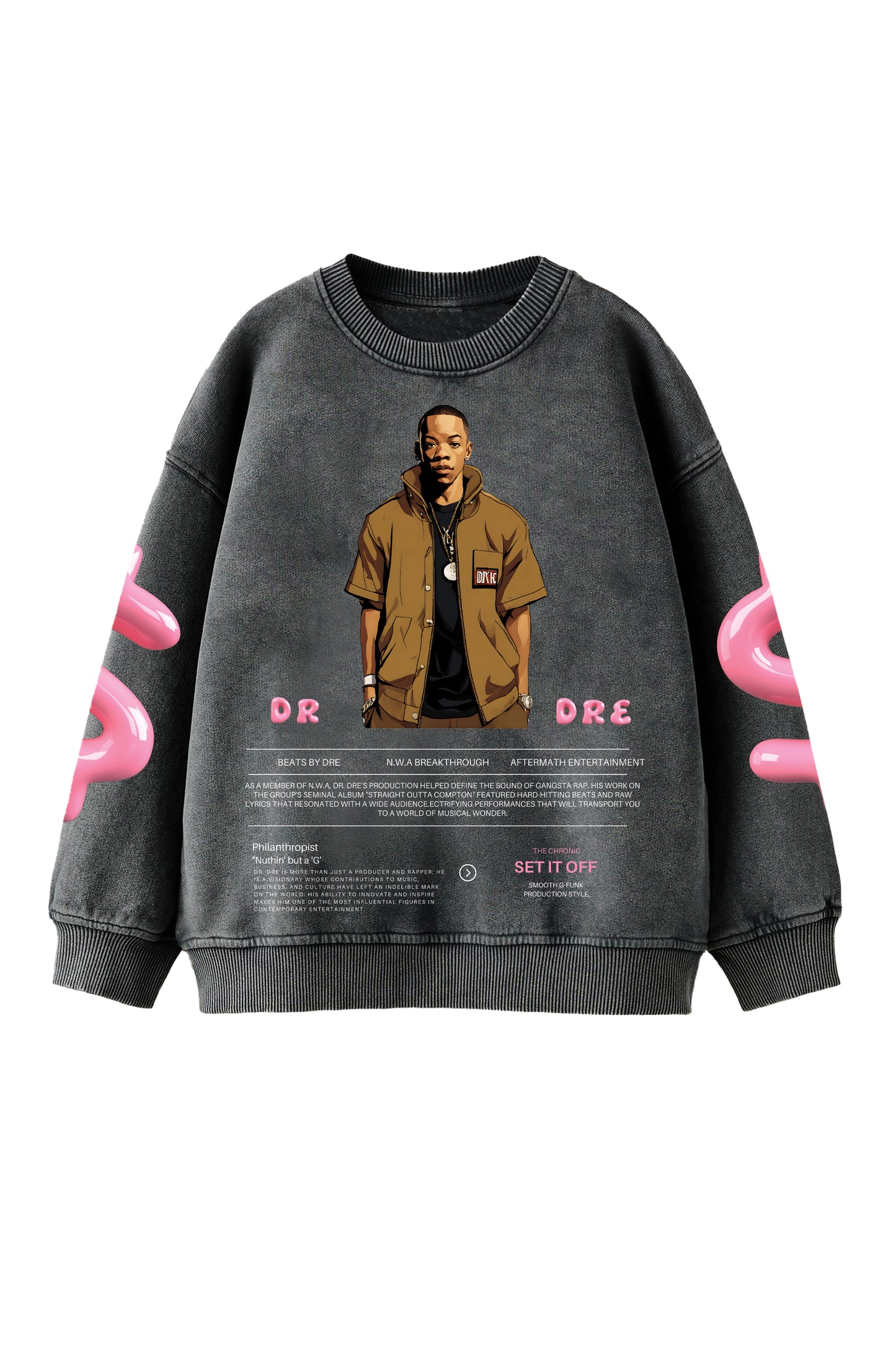 Dr. Dre Designed Oversized Sweatshirt