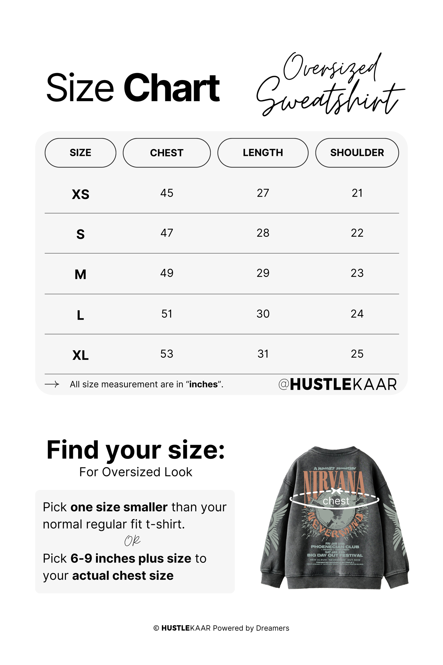 Kendrick Lamar Designed Oversized Sweatshirt