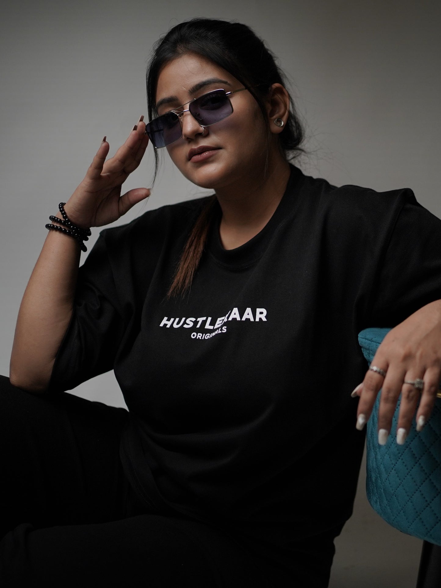 Black Everyday Oversized T-shirt