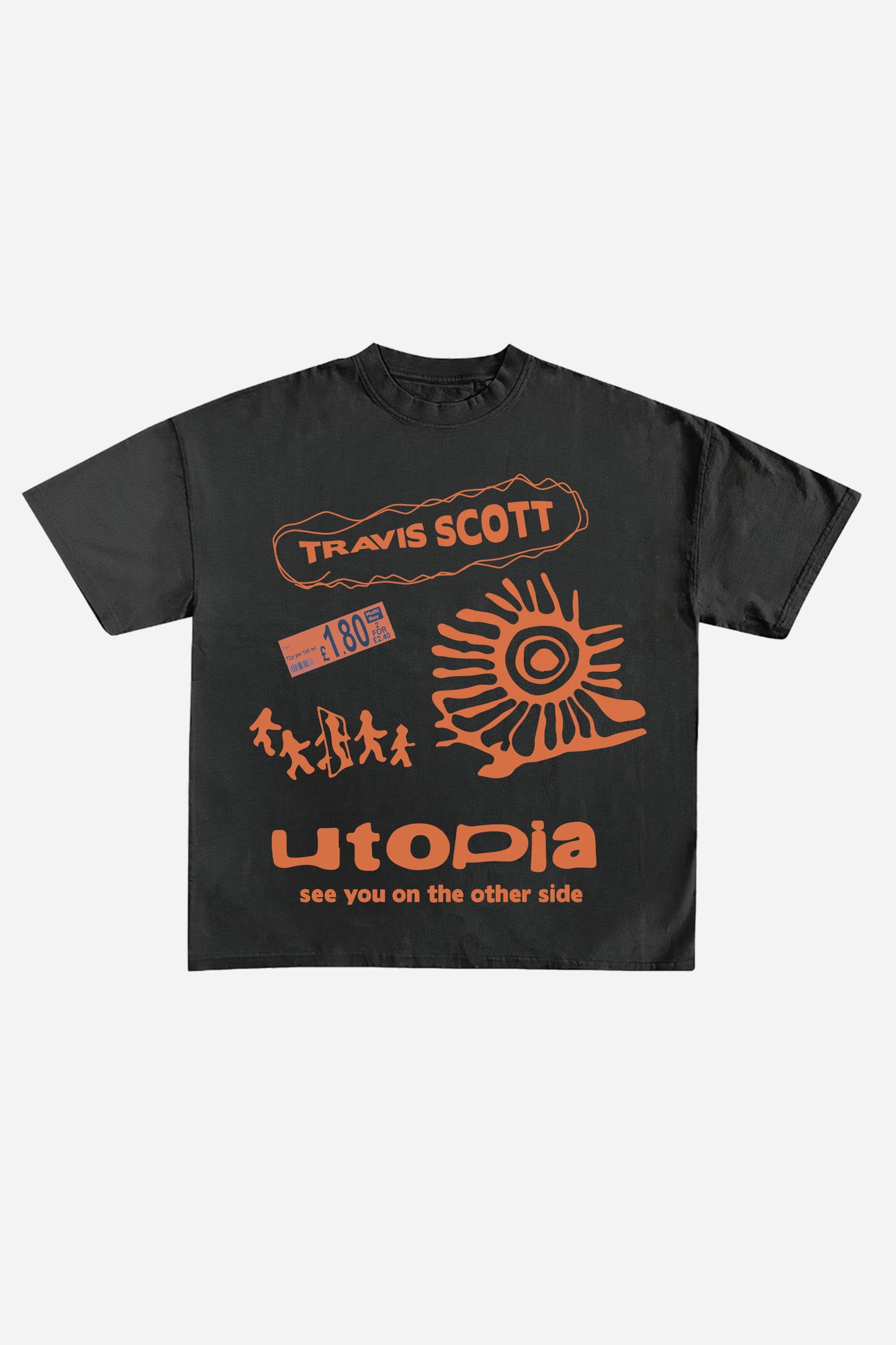 Utopia Designed Oversized T-shirt