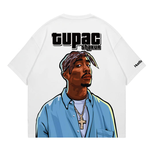 Tupac Shakur Heavyweight Oversized Tee
