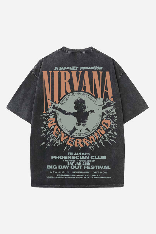 Nirvana Designed Vintage Oversized T-shirt