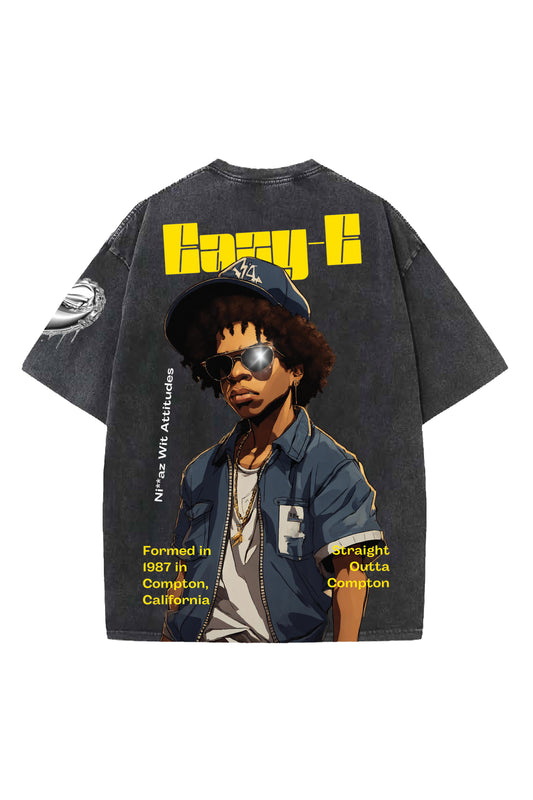Eazy E Designed Oversized T-shirt