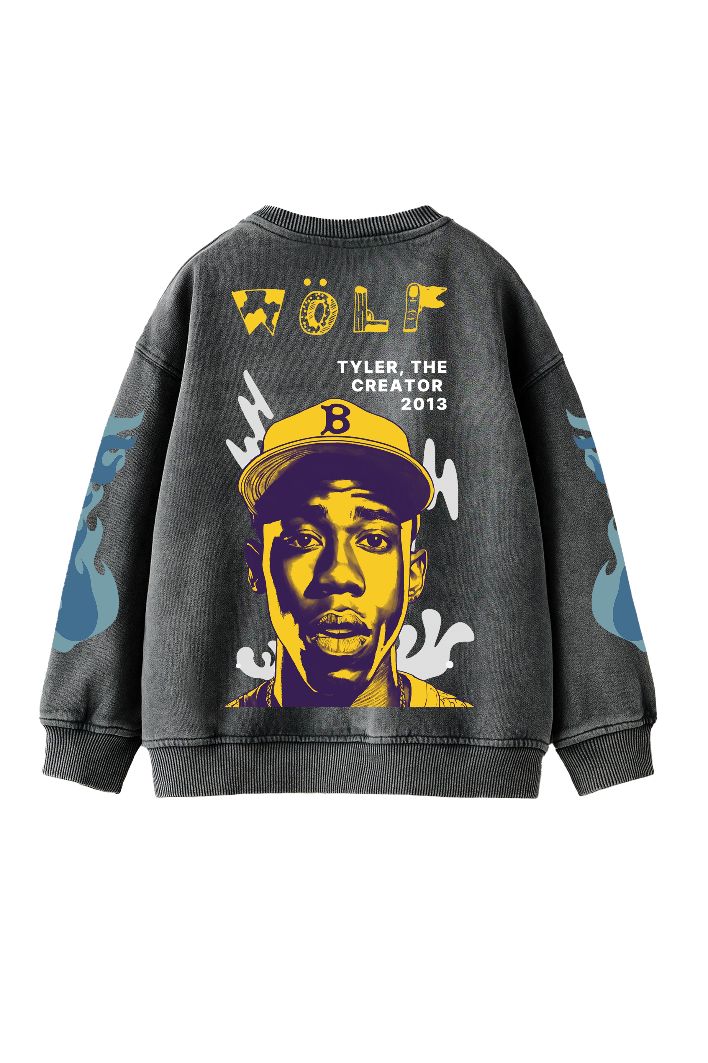 tyler Tyler The Creator Designed Oversized Sweatshirt – HUSTLEKAAR
