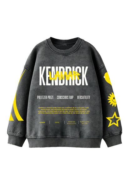 Kendrick Lamar Designed Oversized Sweatshirt