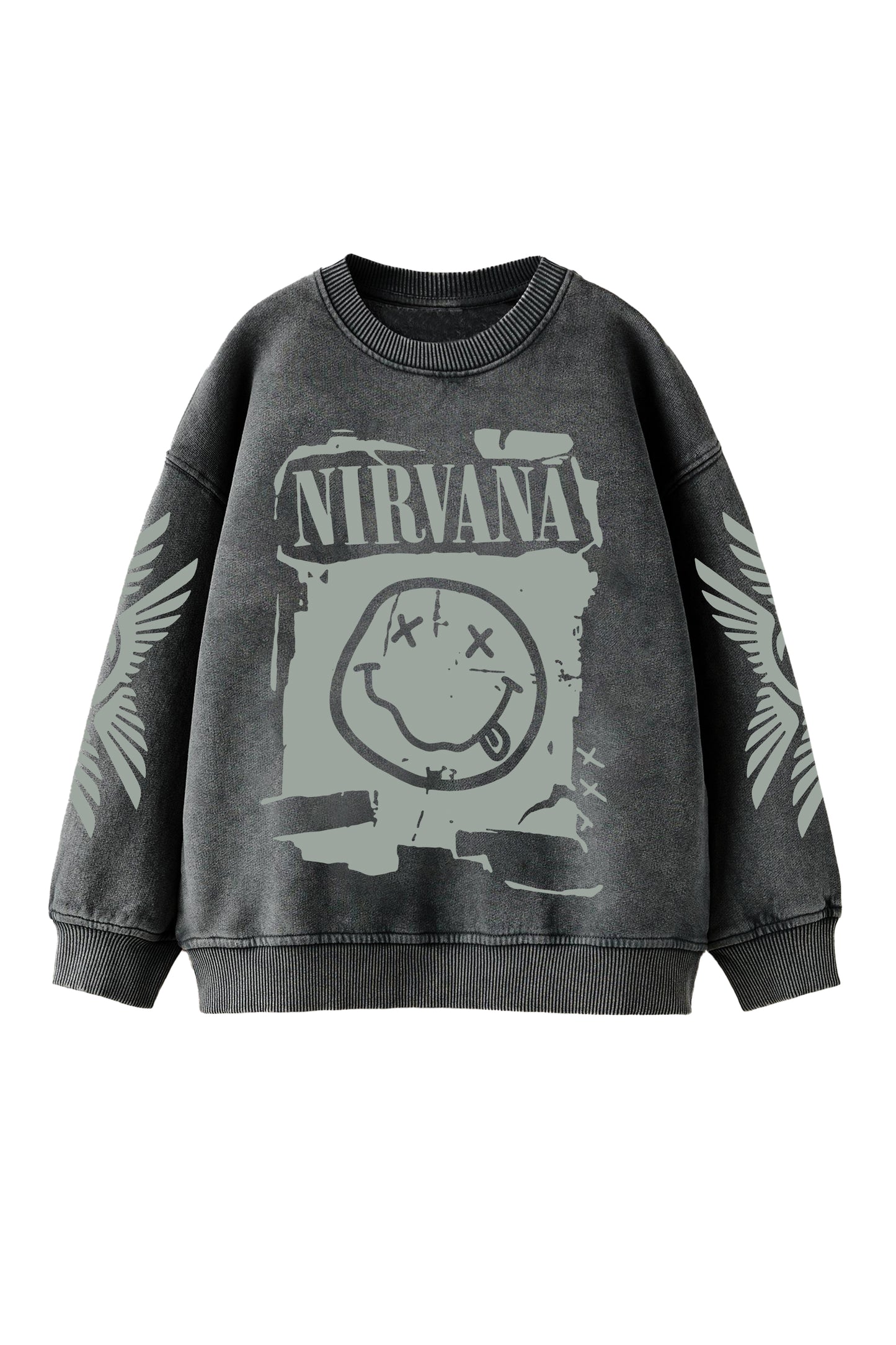 Nirvana Designed Oversized Sweatshirt