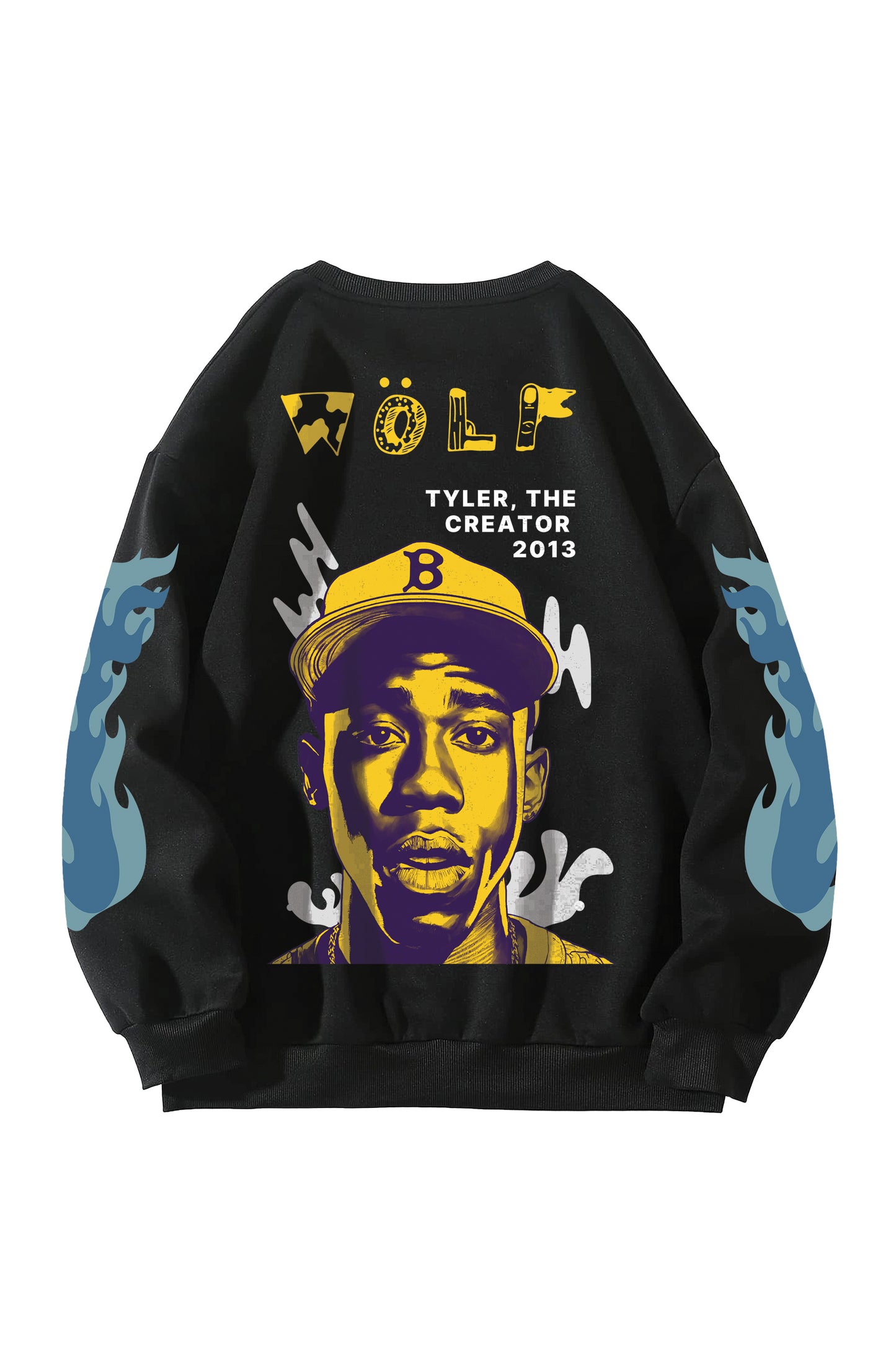 Tyler The Creator Designed Oversized Sweatshirt