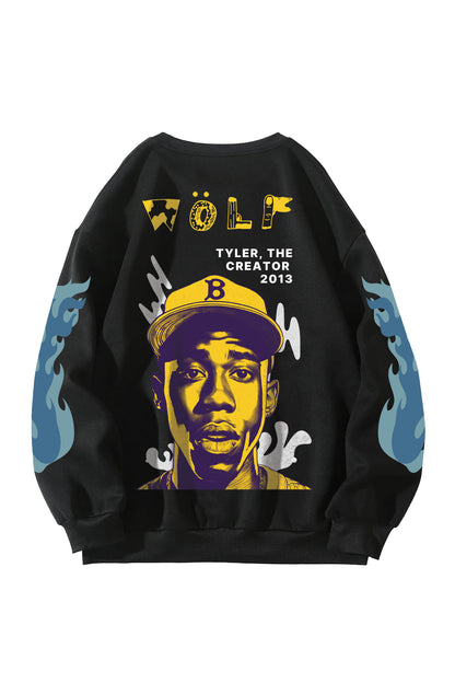 Tyler The Creator Designed Oversized Sweatshirt