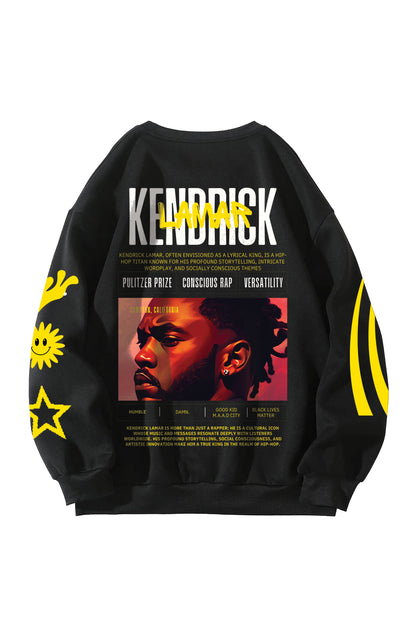 Kendrick Lamar Designed Oversized Sweatshirt