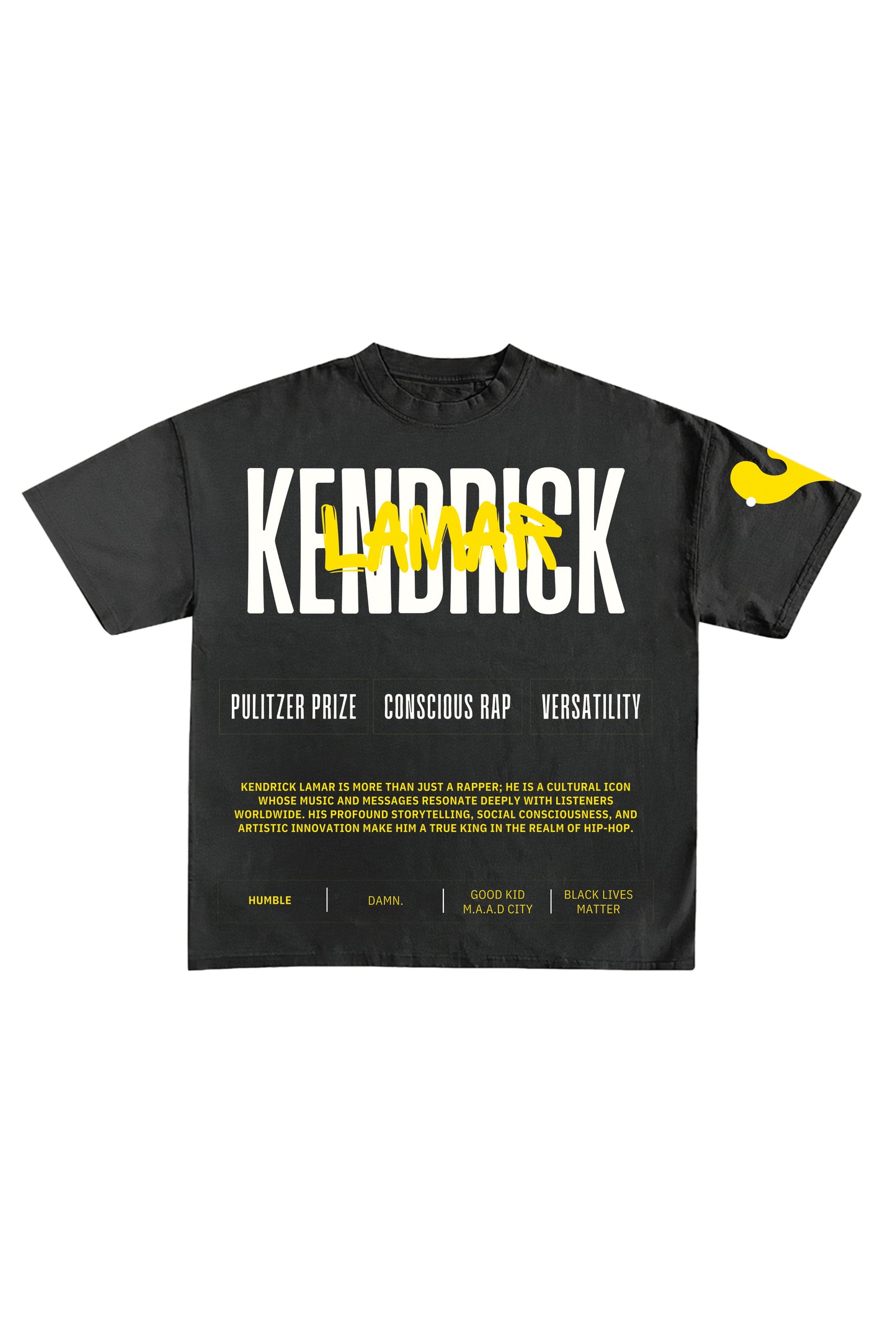 Kendrick Lamar Designed Oversized T-shirt