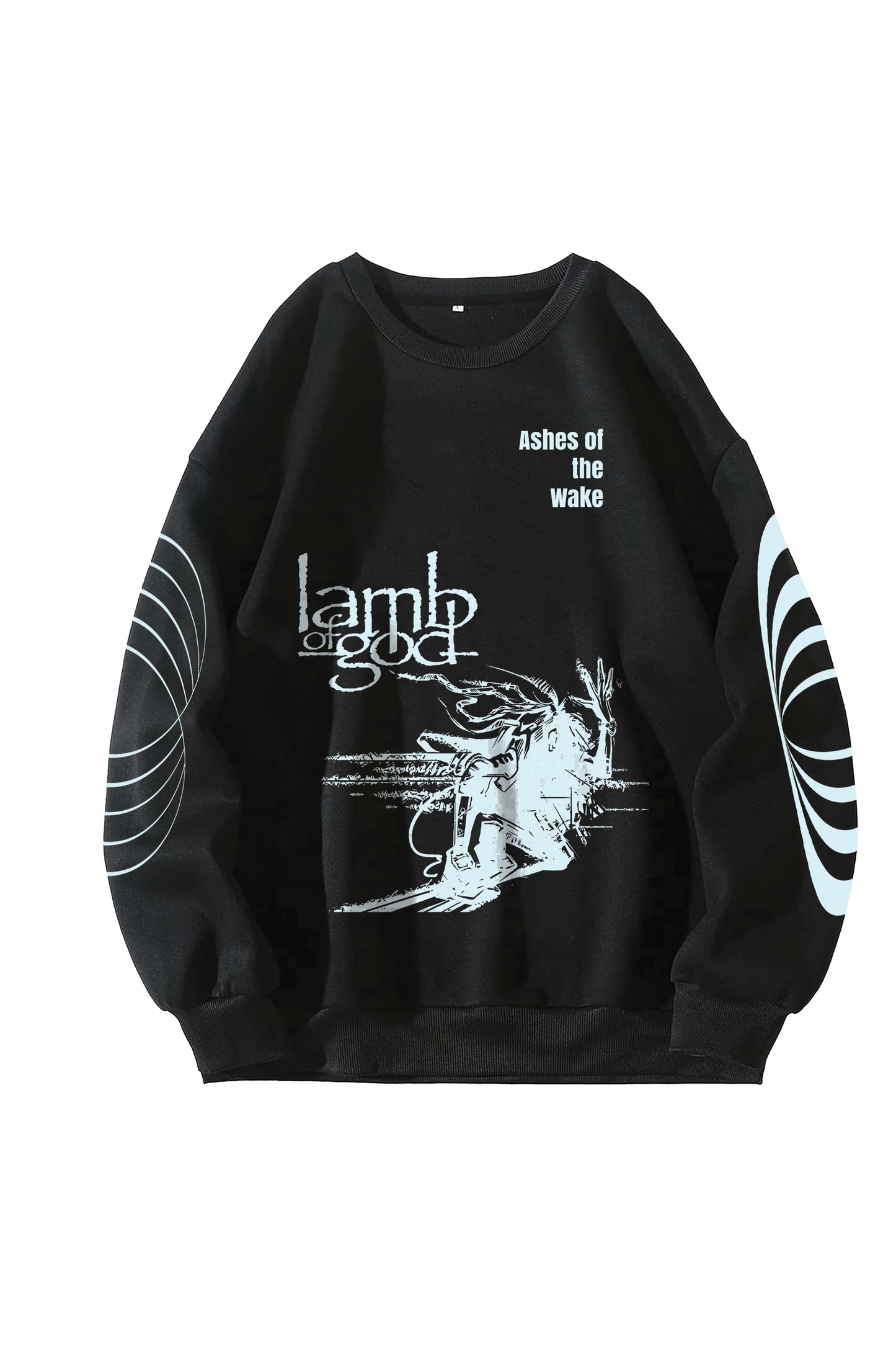 Lamb Of God Designed Oversized Sweatshirt