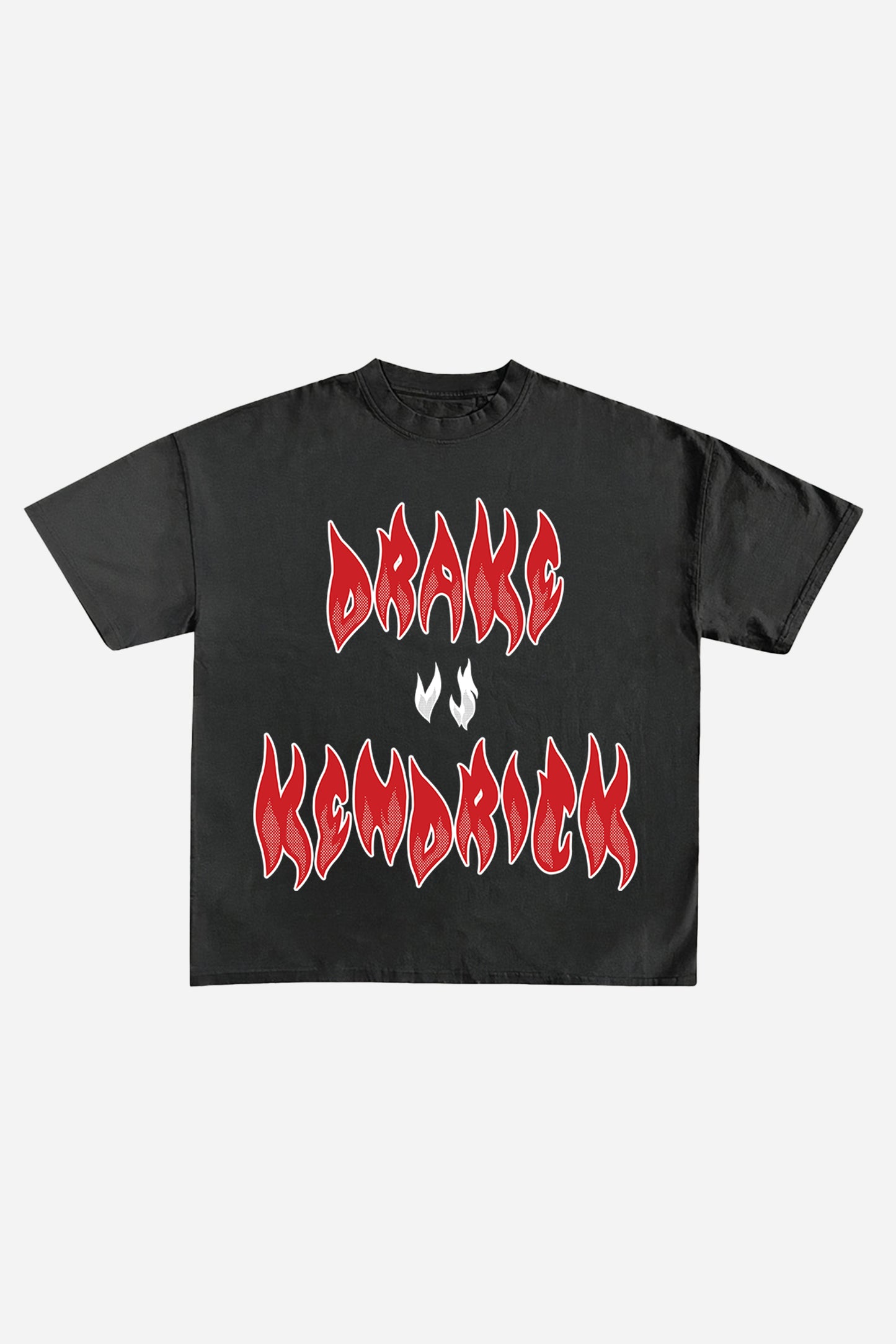 Drake  vs Kendrick Designed Oversized T-shirt