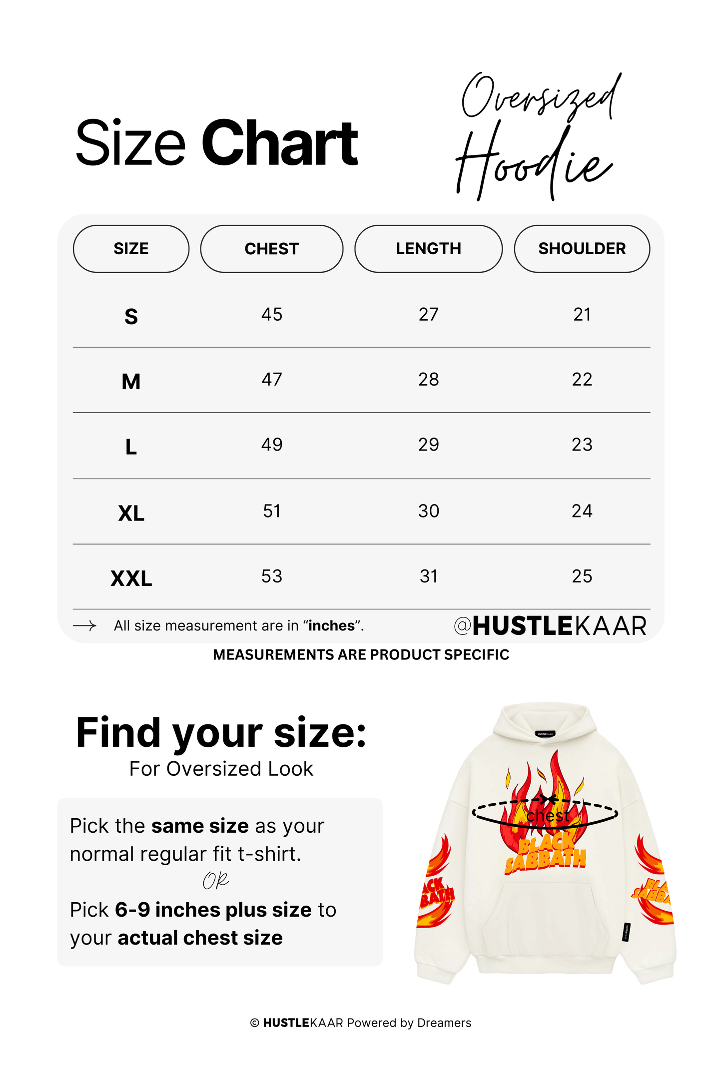 Nirvana Designed Oversized Hoodie