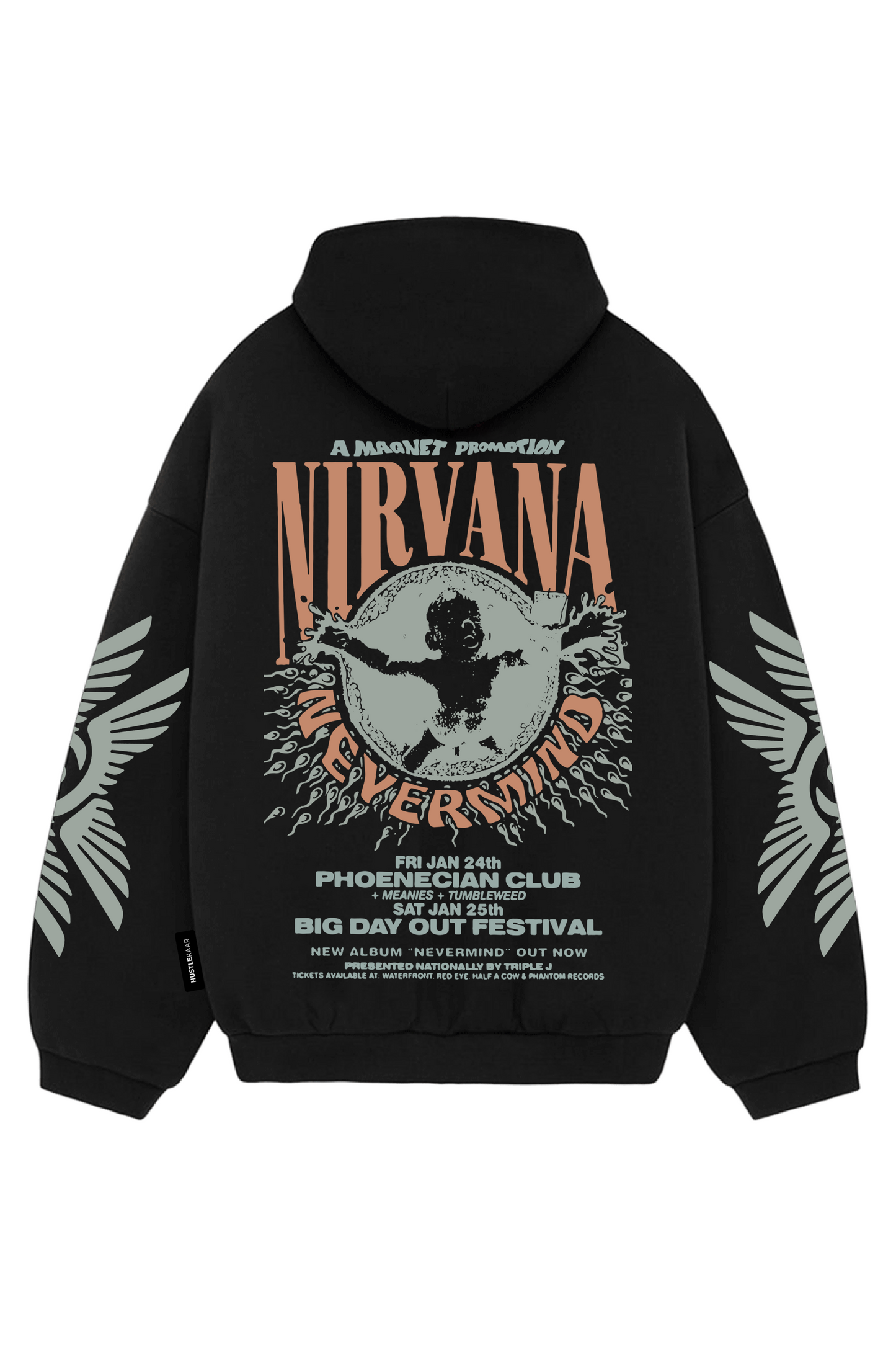 Nirvana Designed Oversized Hoodie