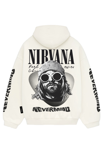 Nirvana Kurt Cobain Oversized Hoodie