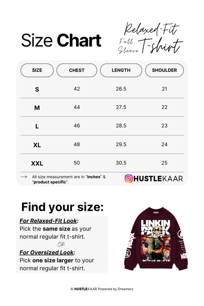 Nirvana KC Relaxed Full Sleeve T-shirt