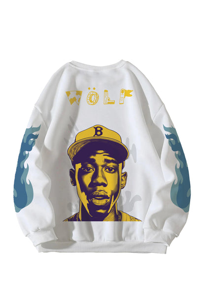 Tyler The Creator Designed Oversized Sweatshirt