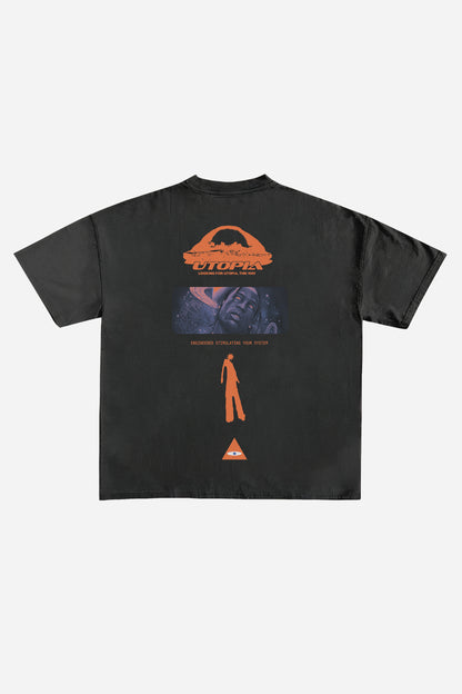 Utopia Designed Oversized T-shirt