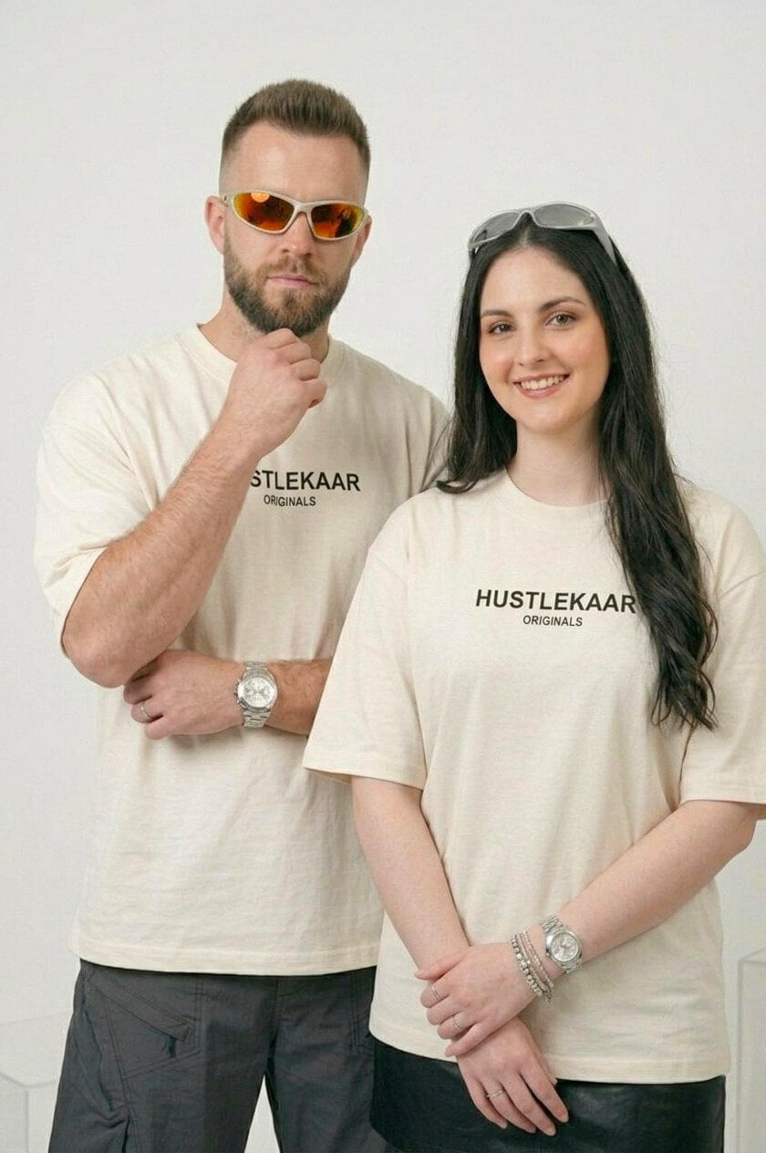 Premium Off-White Essential Oversized T-shirt