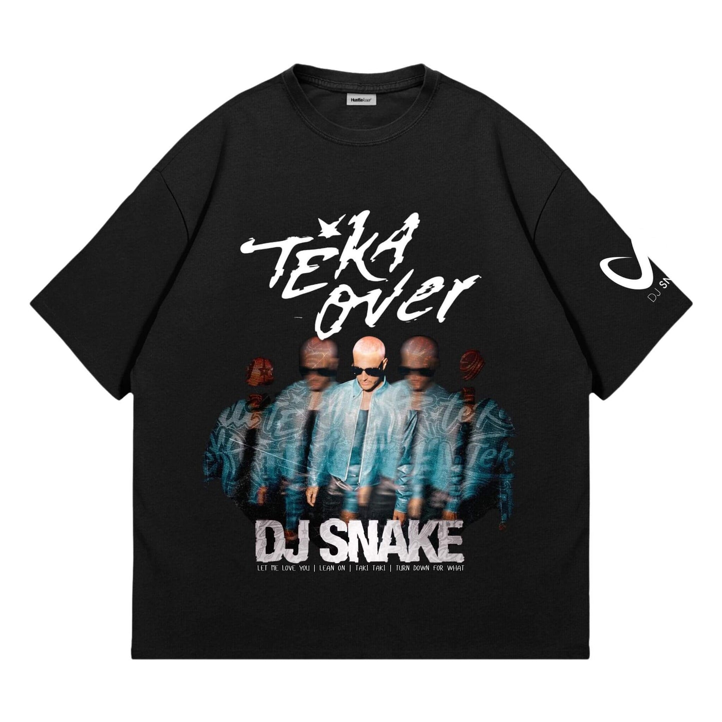DJ Snake Concert Essential Heavyweight Oversized Tee - Black