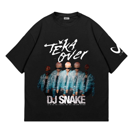 DJ Snake Concert Essential Heavyweight Oversized Tee - Black