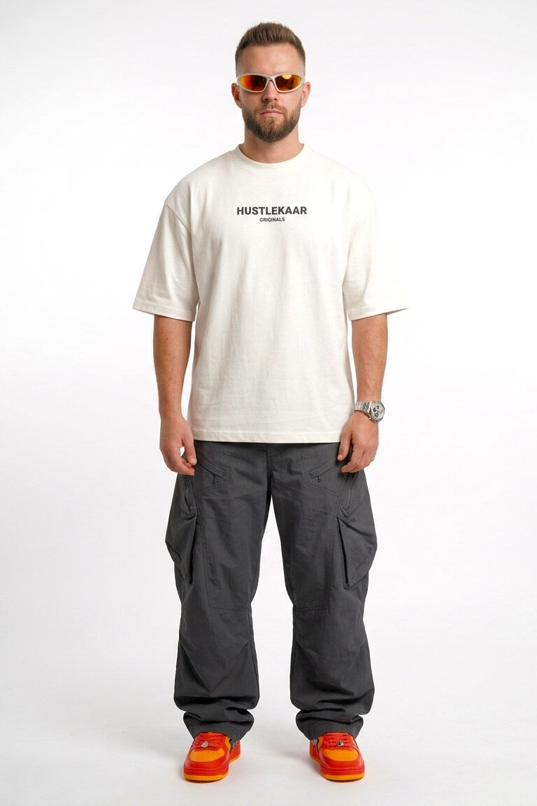 Premium Off-White Essential Oversized T-shirt