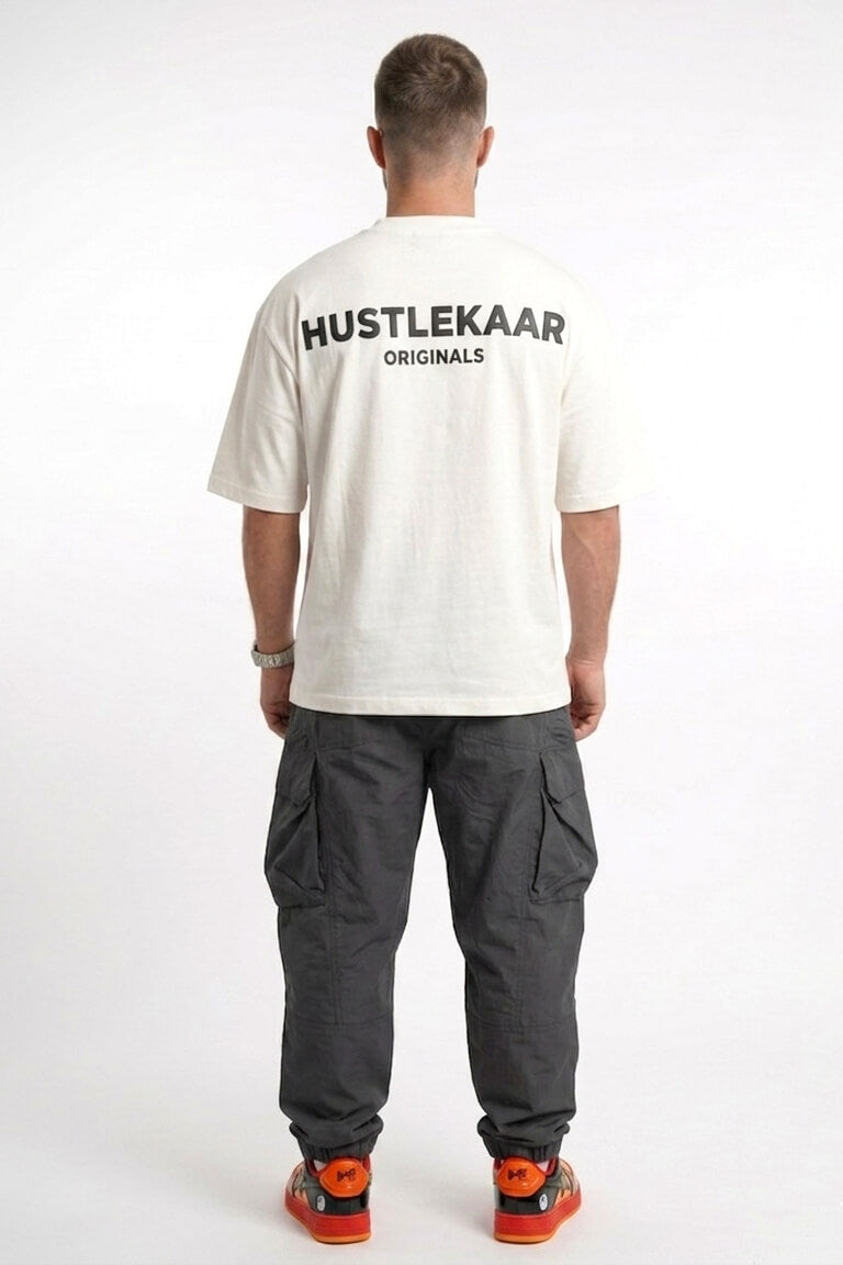 Premium Off-White Essential Oversized T-shirt