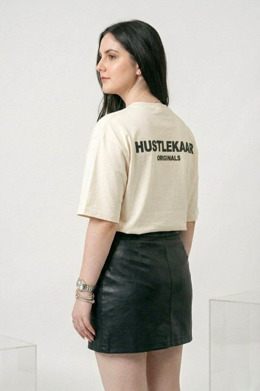 Premium Off-White Essential Oversized T-shirt