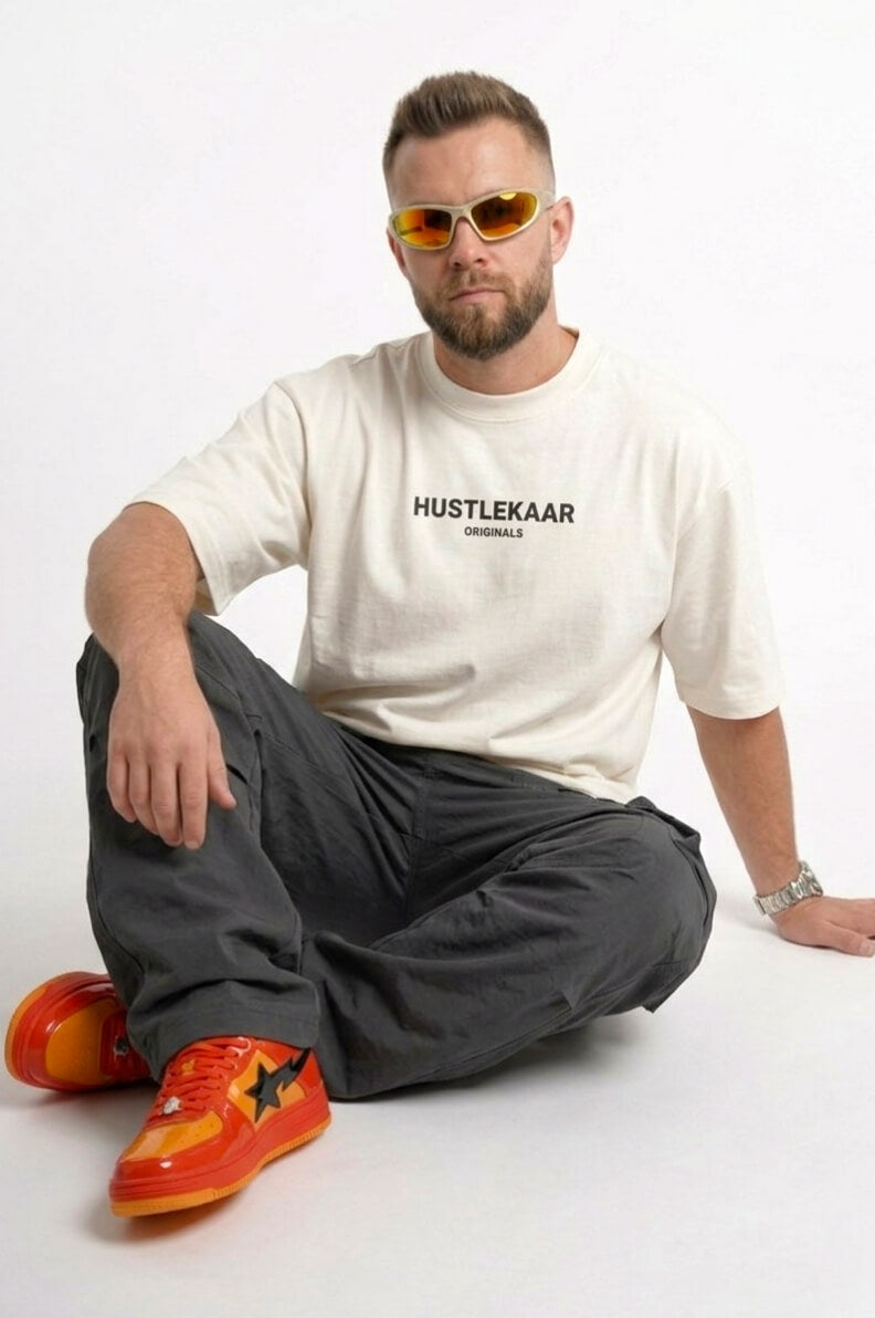 Premium Off-White Essential Oversized T-shirt