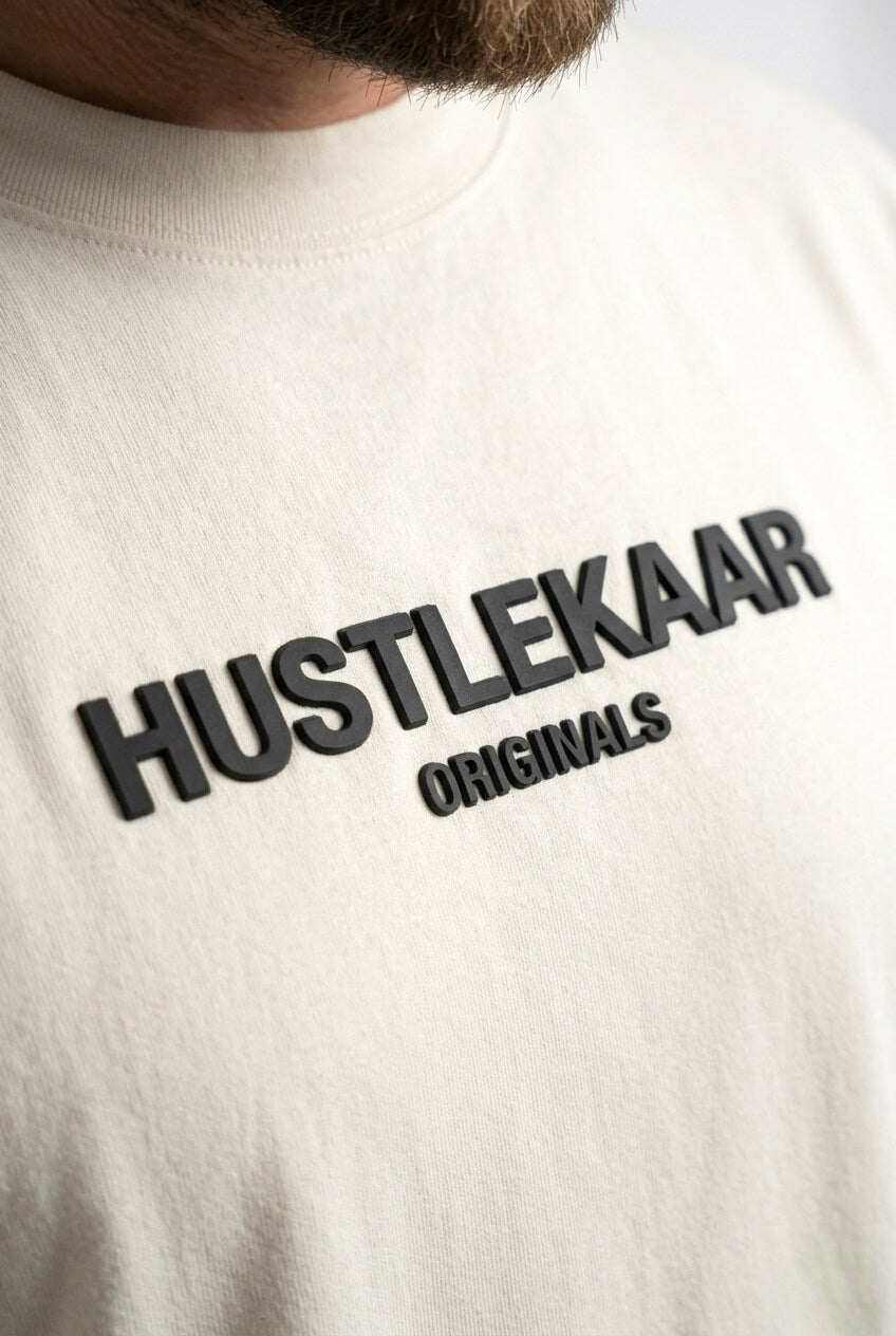 Premium Off-White Essential Oversized T-shirt