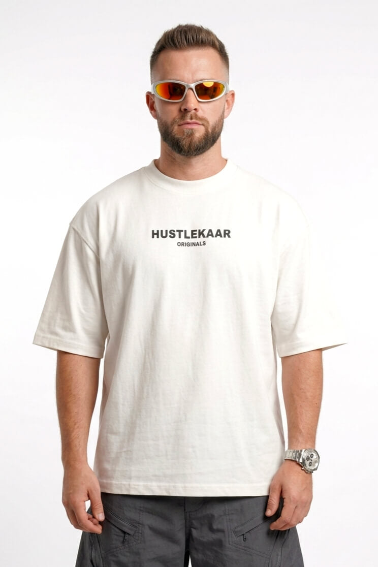 Premium Off-White Essential Oversized T-shirt