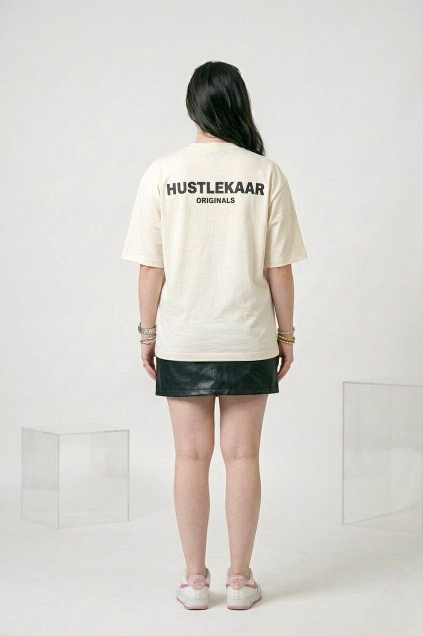 Premium Off-White Essential Oversized T-shirt