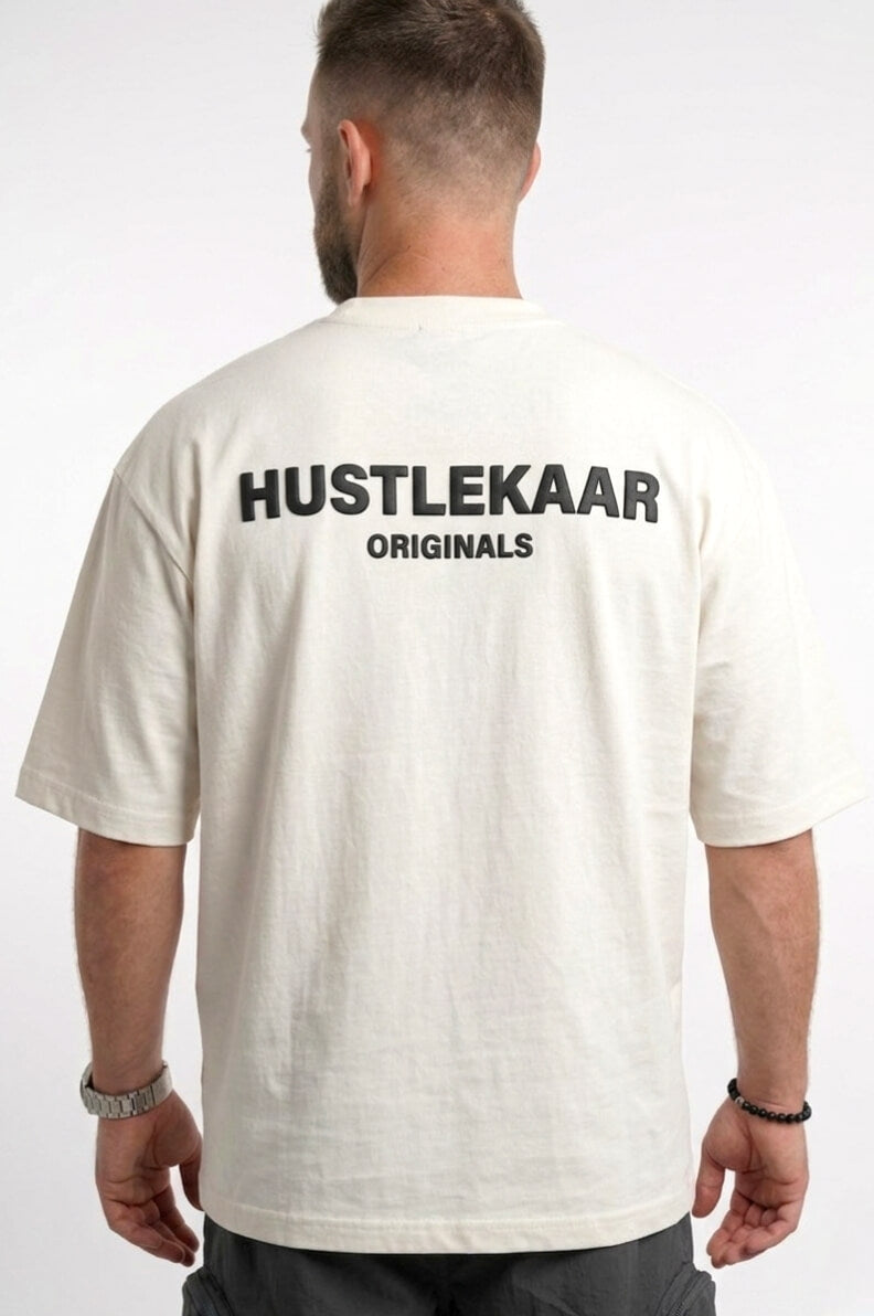 Premium Off-White Essential Oversized T-shirt