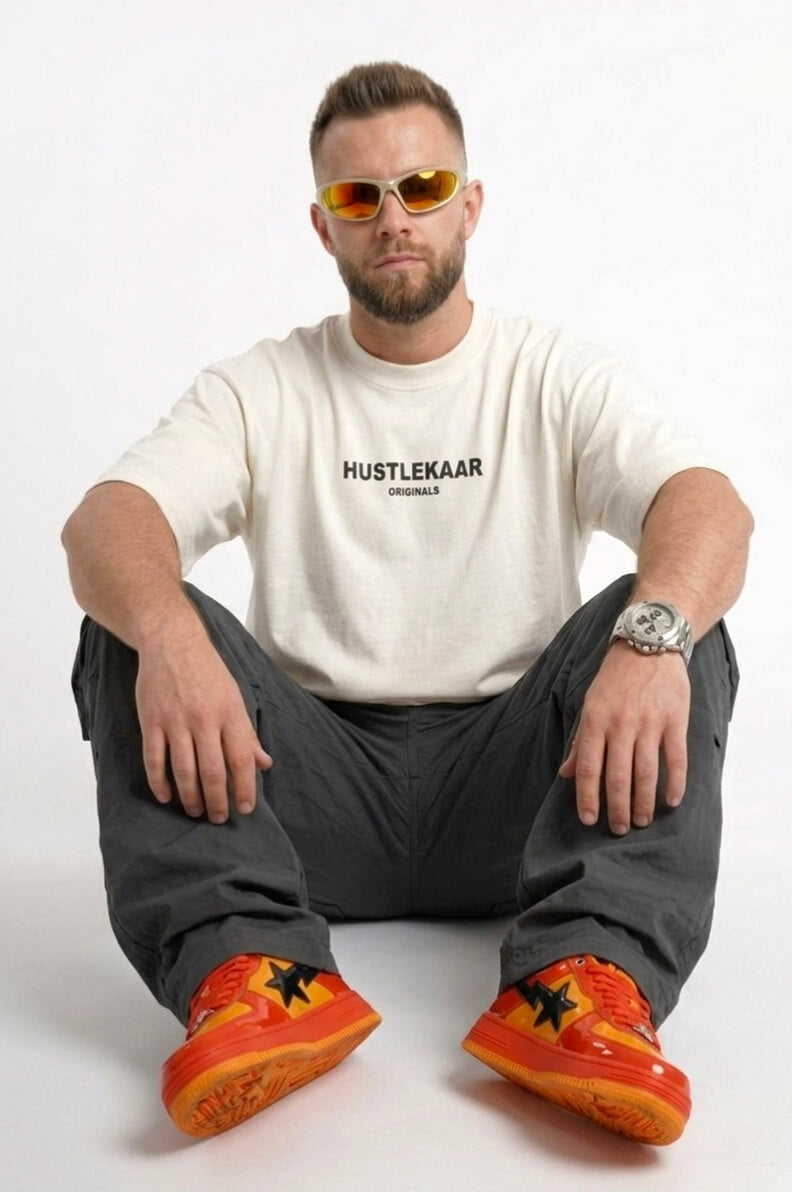 Premium Off-White Essential Oversized T-shirt