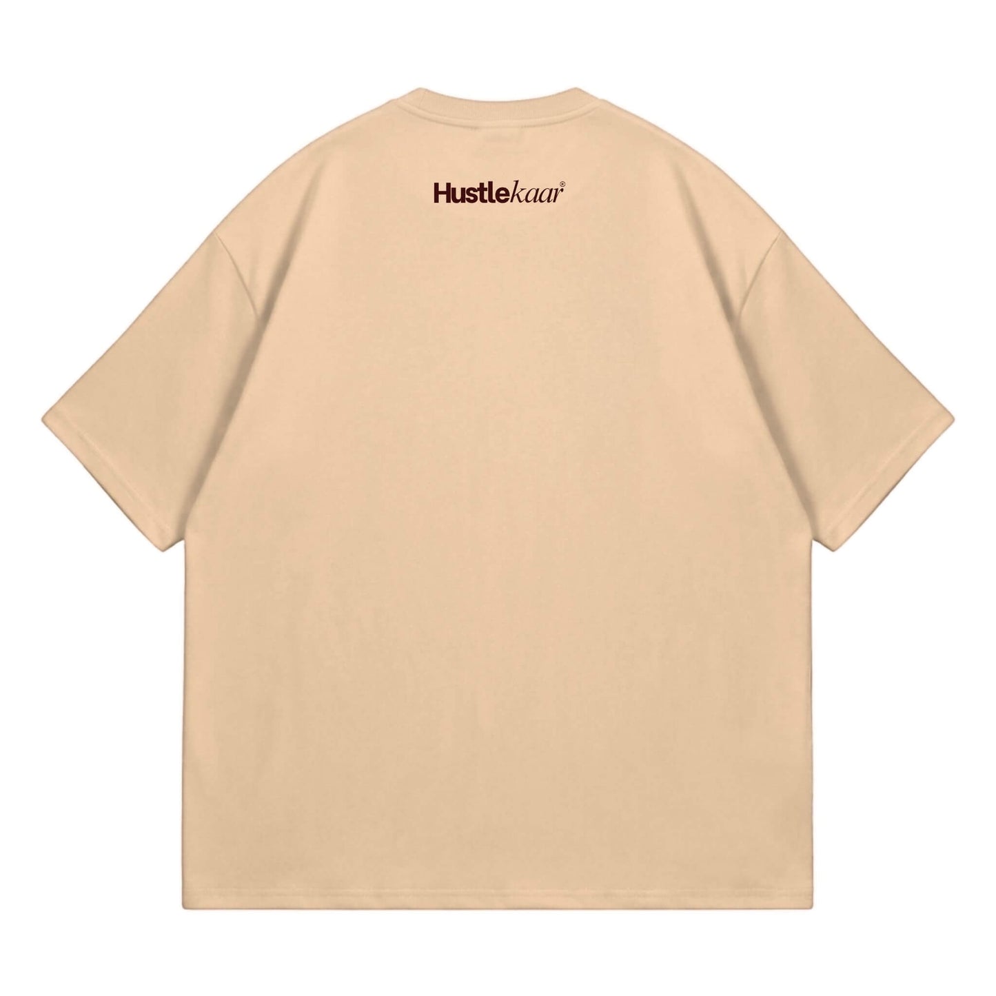 Itachi Uchiha Eye Heavyweight Oversized Tee - Beige