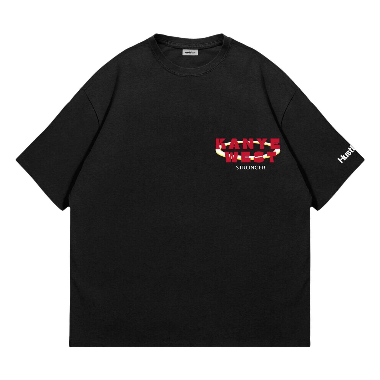 Kanye West Stronger Heavyweight Oversized Tee - Black