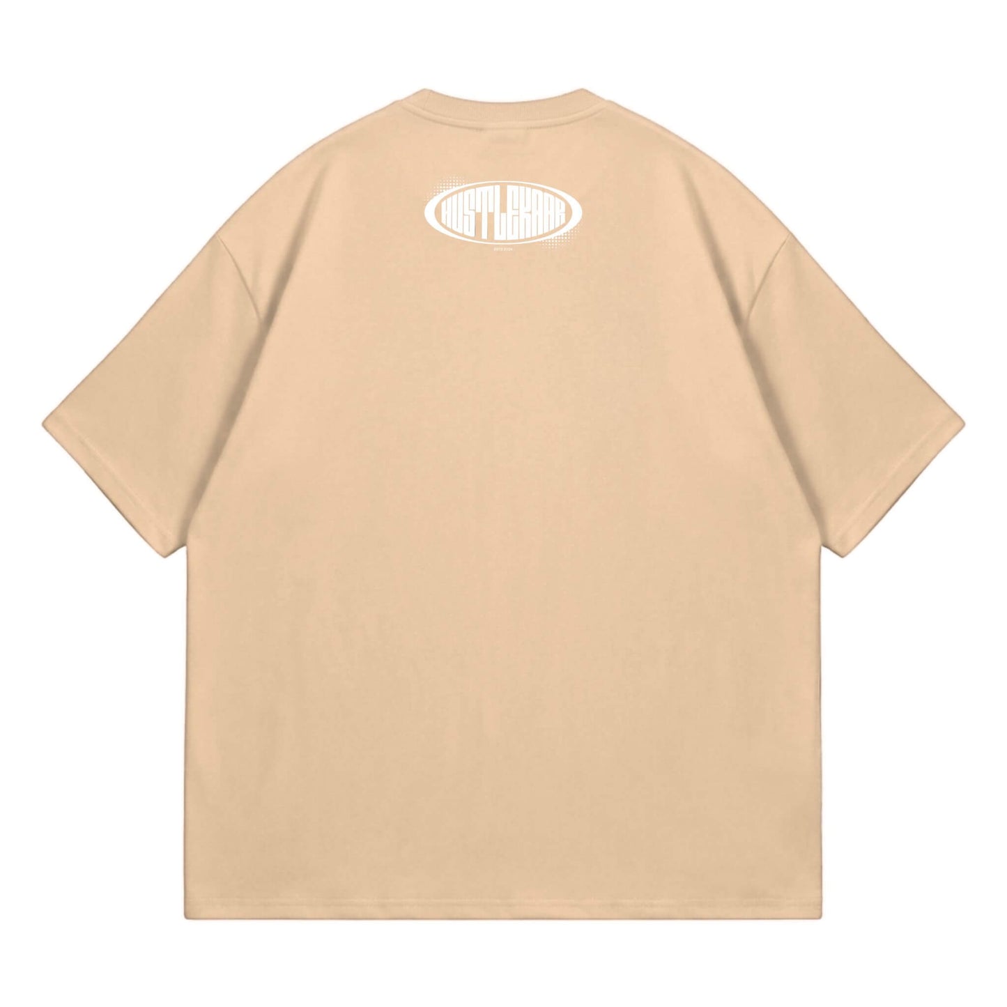 Leopard Heavyweight Oversized Tee - Beige