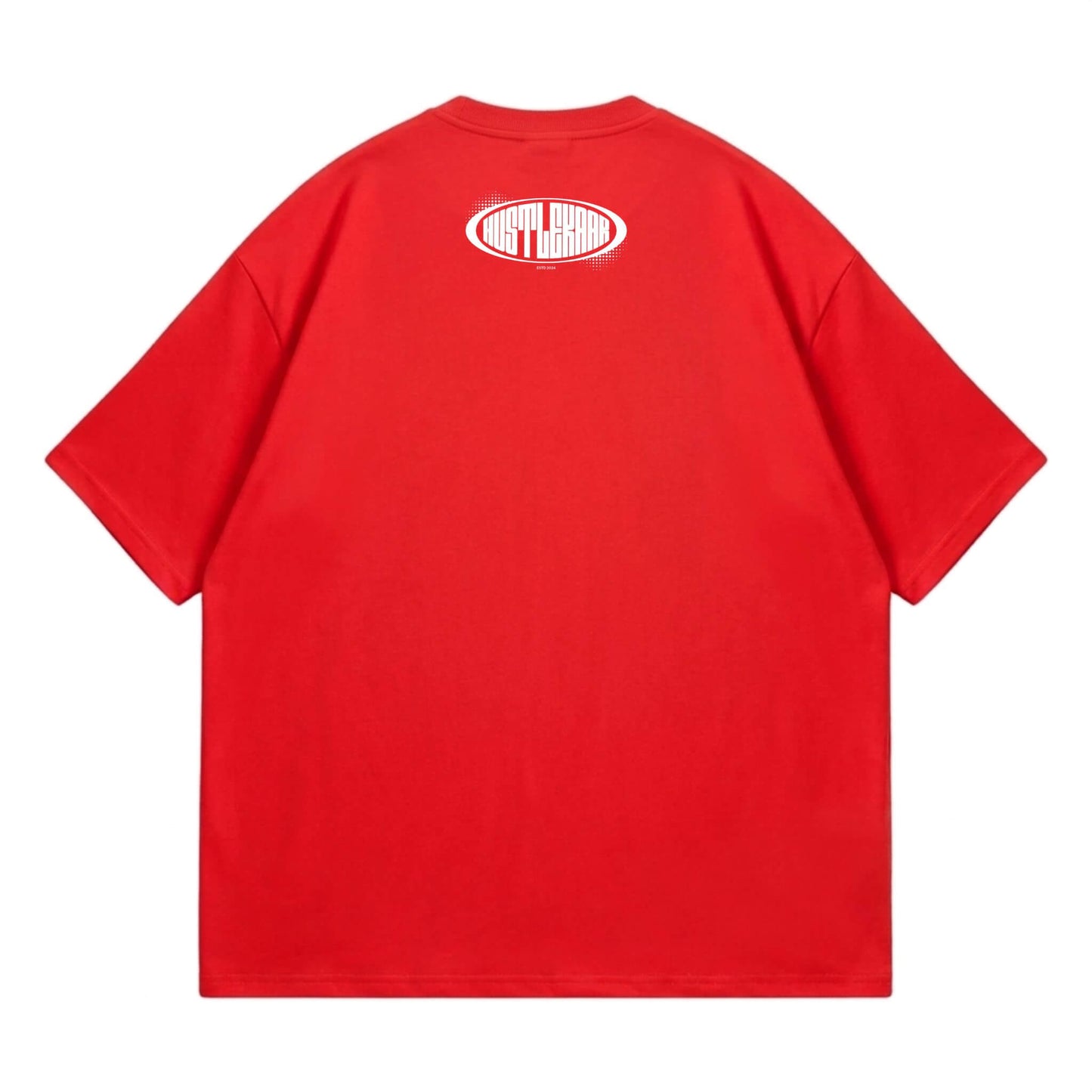 Look At Me Heavyweight Oversized Tee - Red
