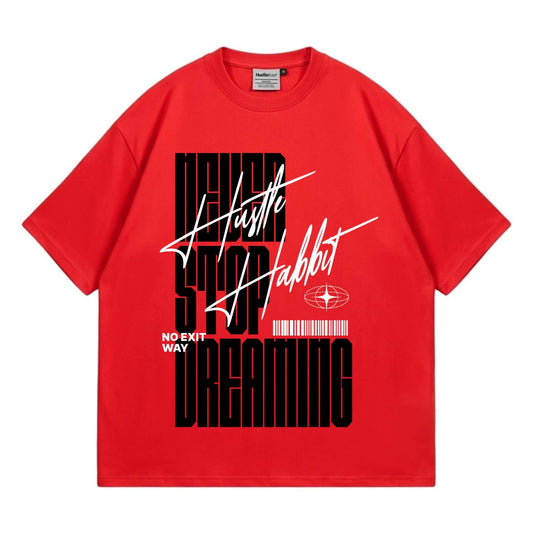 Never Stop Dreaming Heavyweight Oversized Tee