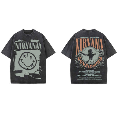 Nirvana Designed Vintage Oversized T-shirt