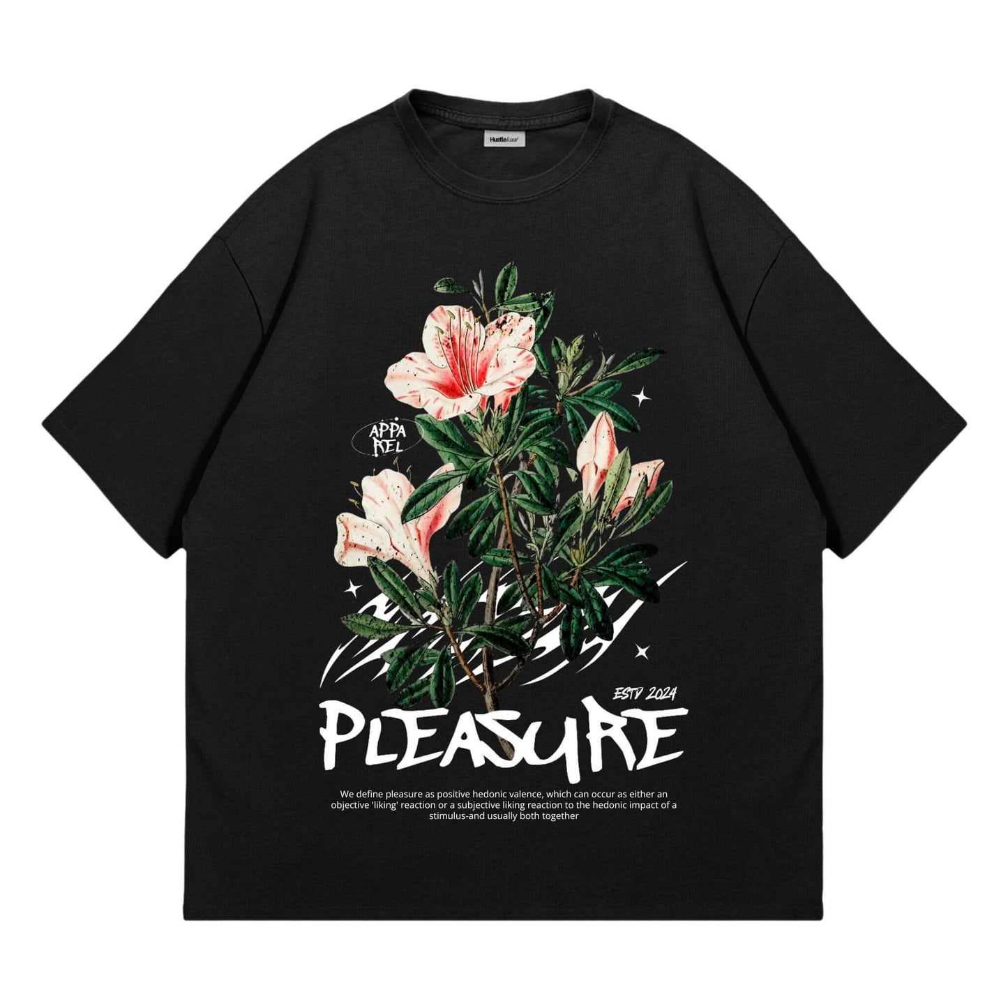 Pleasure Heavyweight Oversized Tee - Black
