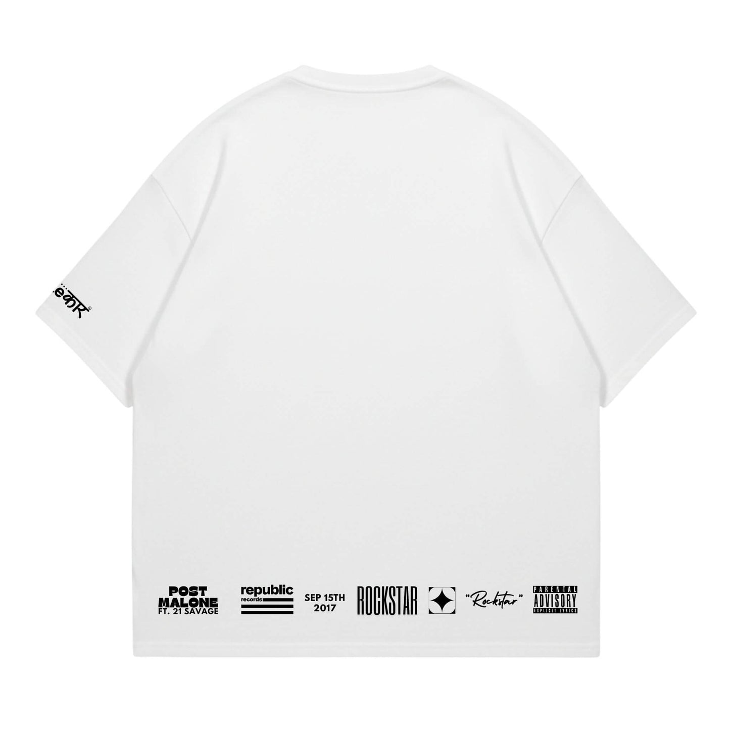 Post Malone Rockstar Heavyweight Oversized Tee - White