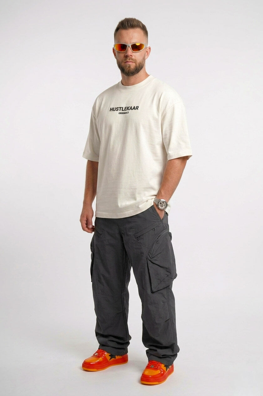 Premium Off-White Essential Oversized T-shirt