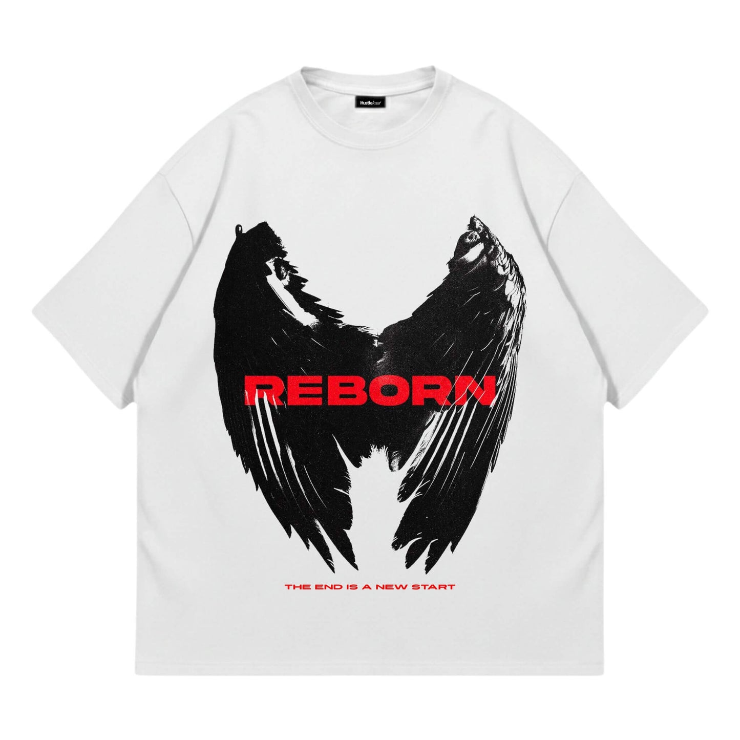 Reborn Heavyweight Oversized Tee - White