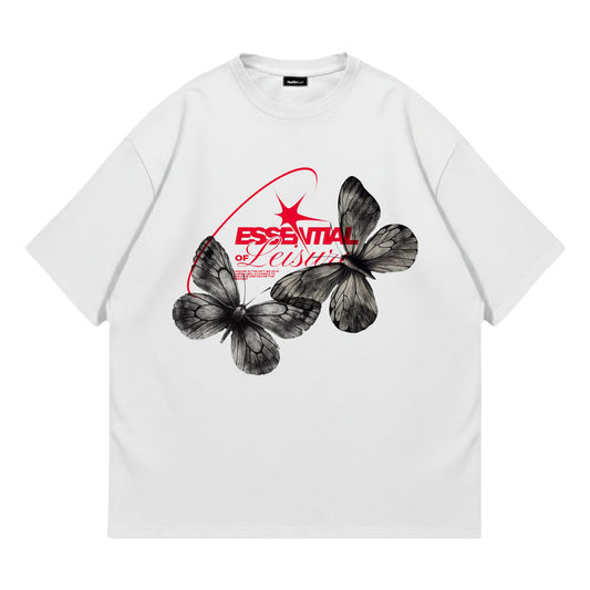 Essential of Leisure Heavyweight Oversized Tee - White