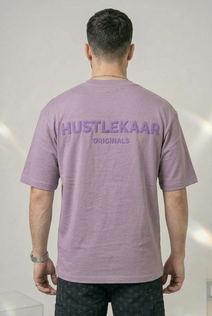 Premium Purple Essential Oversized T-shirt