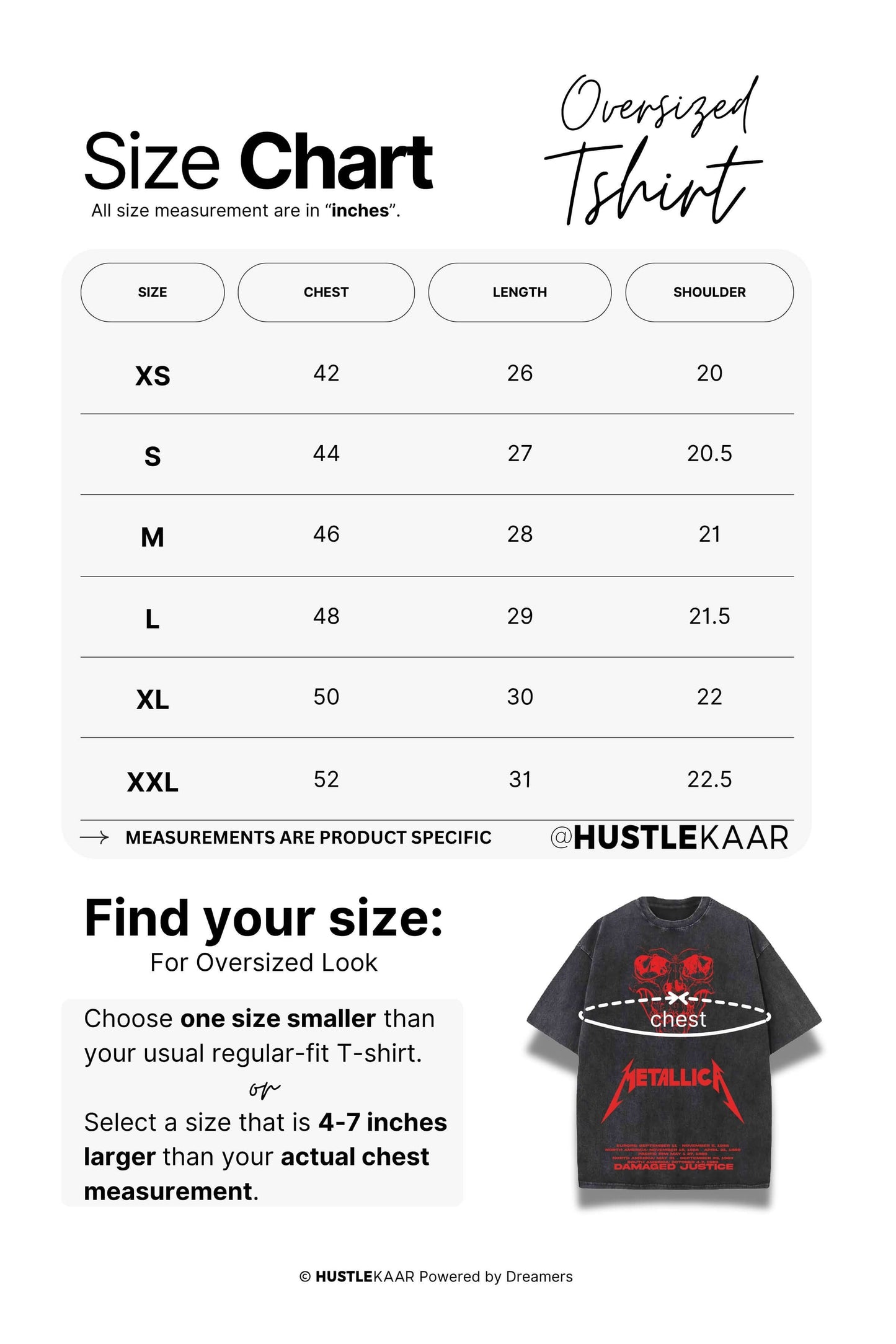 Premium Heavyweight Plain Oversized T-shirt - Jet Black